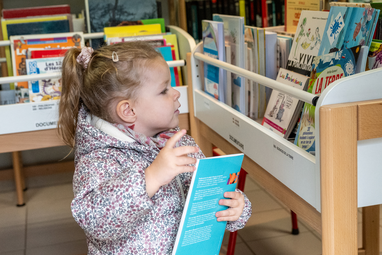 La bibliothèque du Pin en Pays d'Ancenis