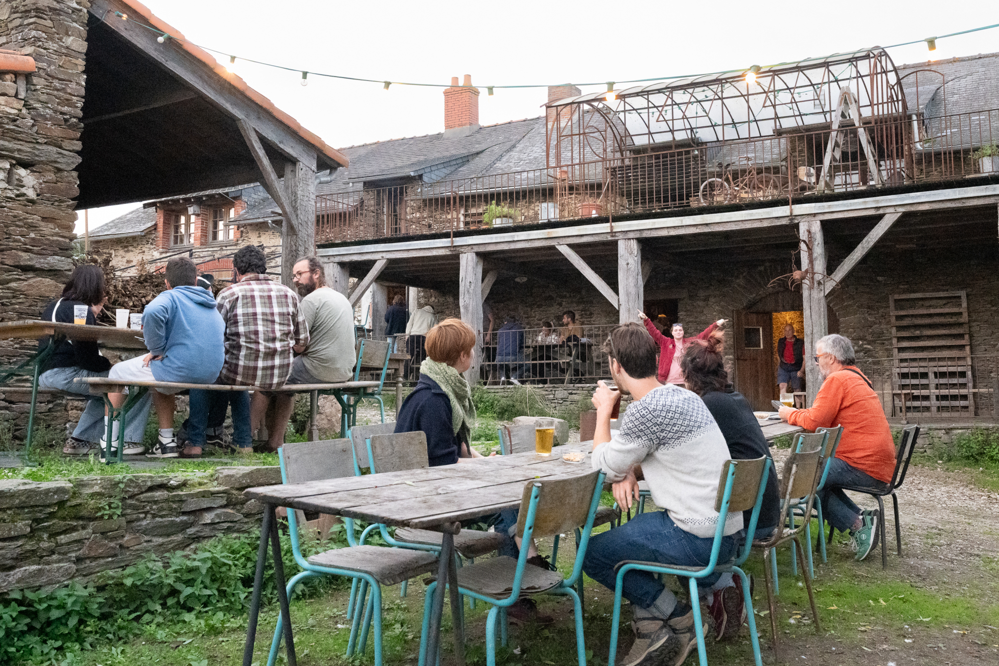 la ferme La GAZI à Couffé